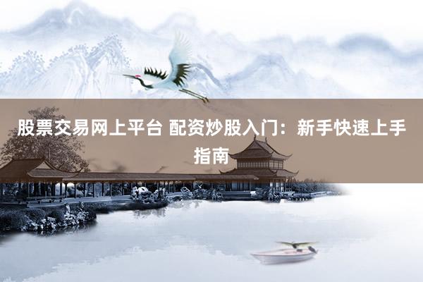 股票交易网上平台 配资炒股入门：新手快速上手指南